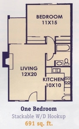 1BR/1BA - $250 Move in Special, 6 Weeks FREE RENT & $100 ...