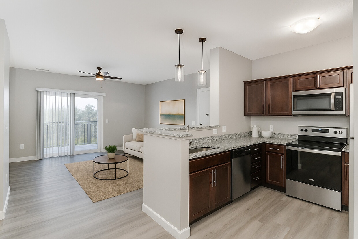 Floor Plan - Unit A - One Bed/One Bath Phase 1 & 2 Classic