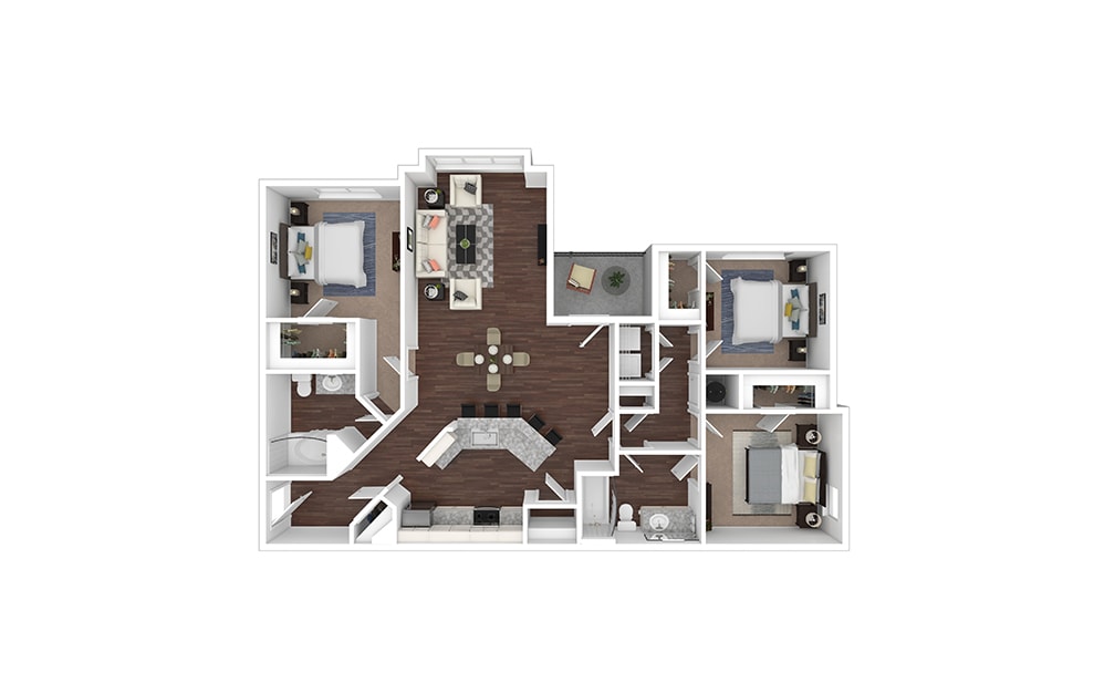 Floor Plan - Richmond - Renovated