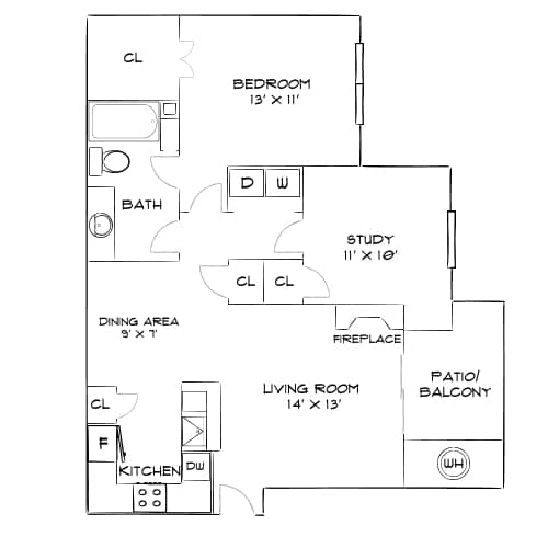 Floor Plan - Design 2B10 Premier