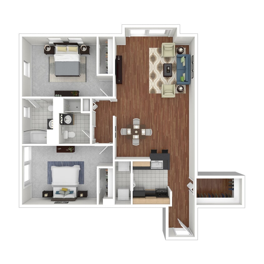 Floor Plan - 2C