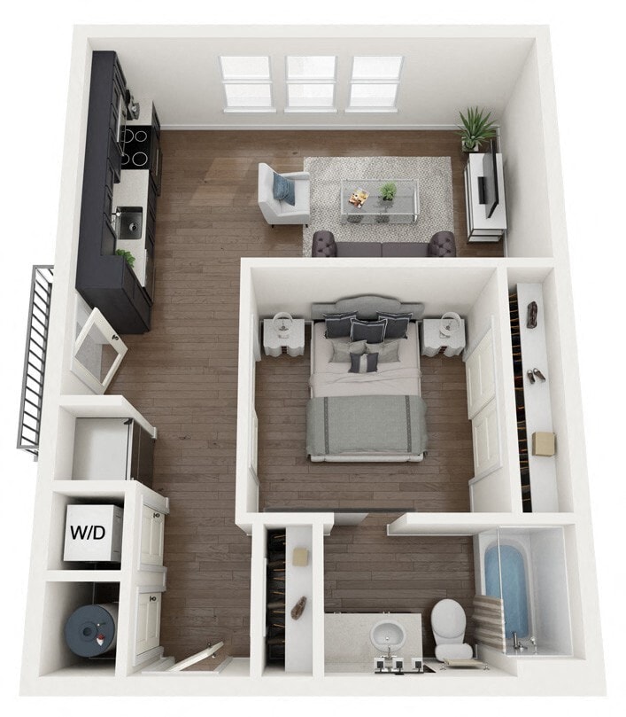 Floor Plan - A-B BALCONY