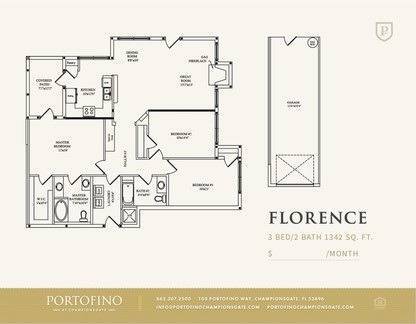 Florence Floor Plan - Florence