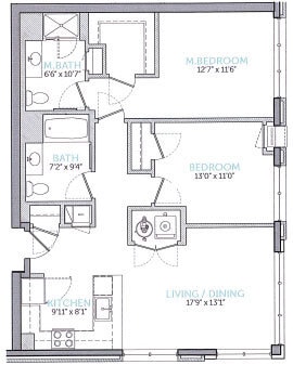 Floor Plan - 1-B1