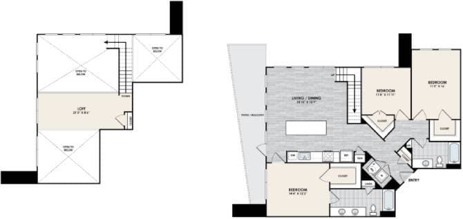 Floor Plan - C2D + loft
