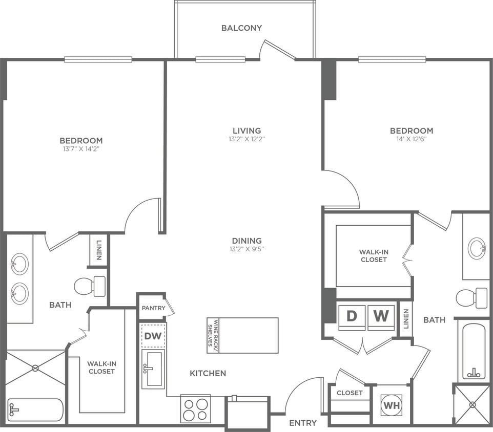 Floor Plan - The Bush Tower