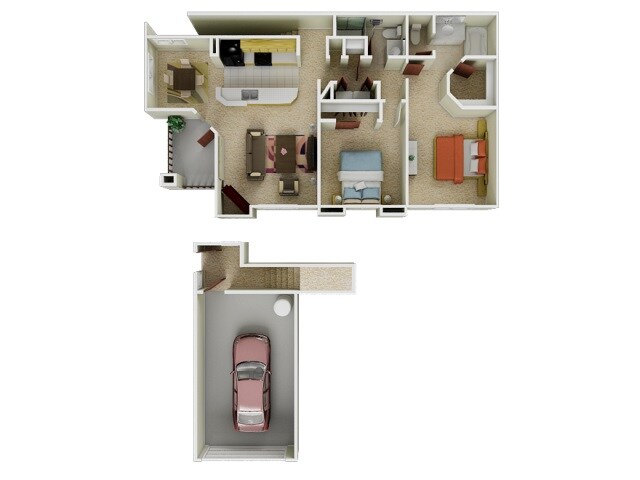 Toscana (1083sf) - Toscana