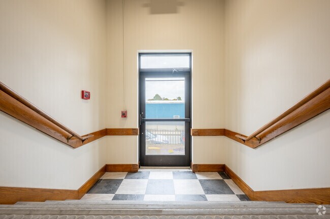 Part of the lobby - Sacred Heart Lofts
