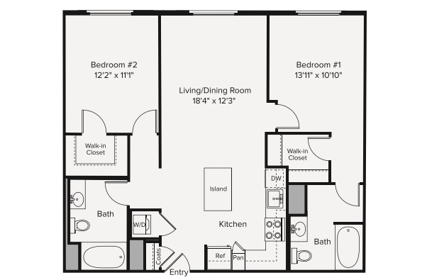Floor Plan - B3-1134