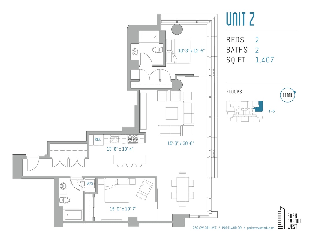 Floor Plan - Unit Z