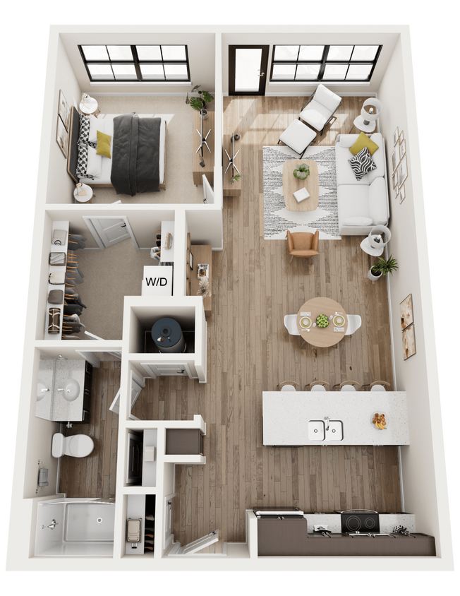 Floor Plan - The Moore