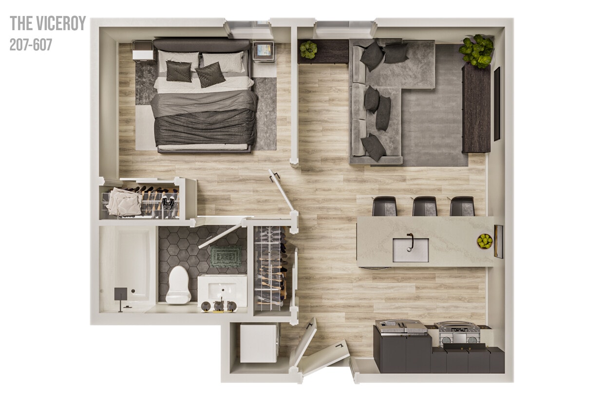 Floor Plan - The Viceroy