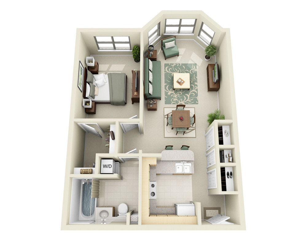 Floor Plan - A1E