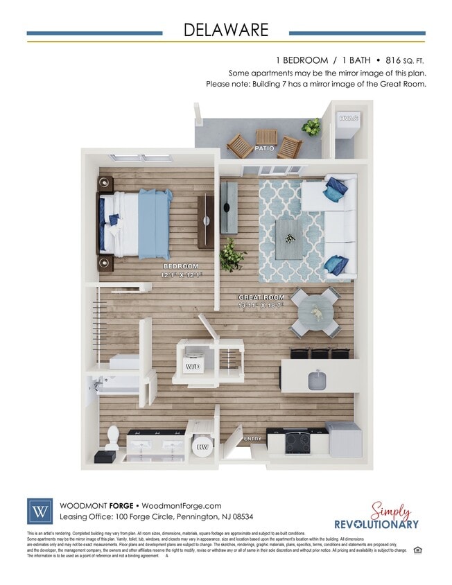 Floor Plan - DELAWARE