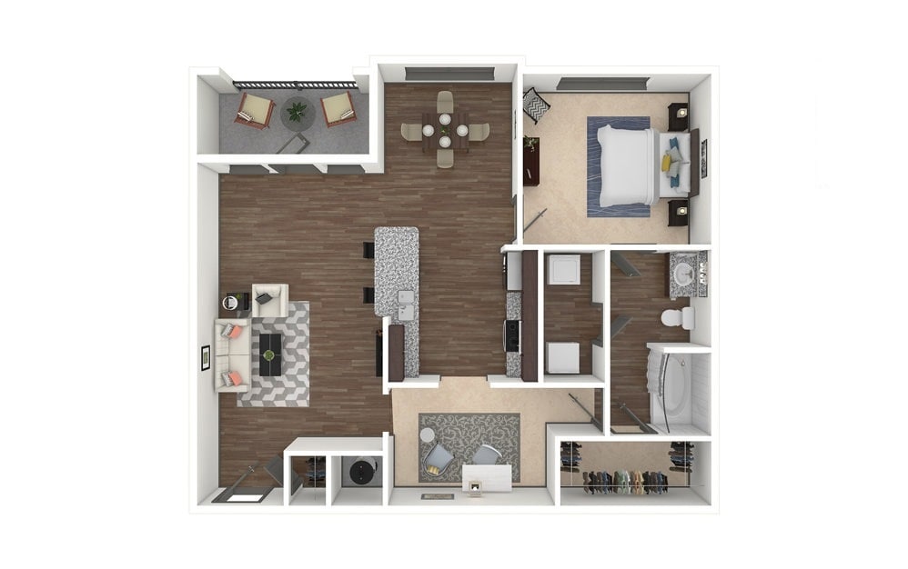 1 Bed/1 Bath - 1 Bed/1 Bath