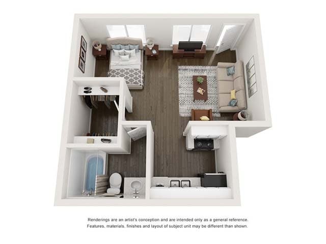Floor Plan - Studio S1