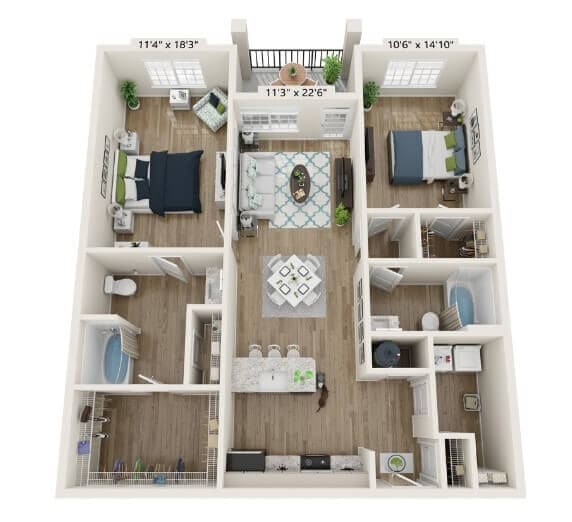Floor Plan - The Iredell