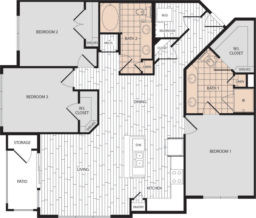Floor Plan - D1-H