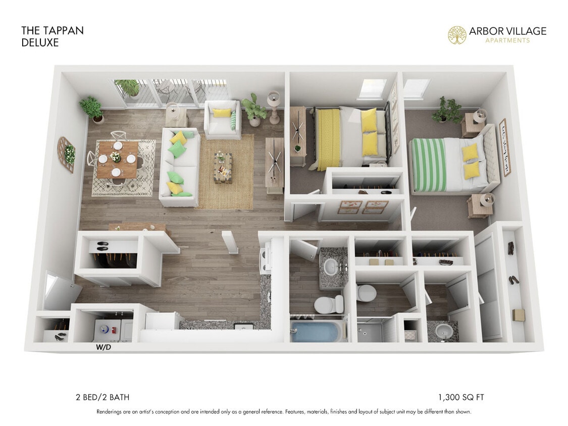 Floor Plan - The Tappan Deluxe