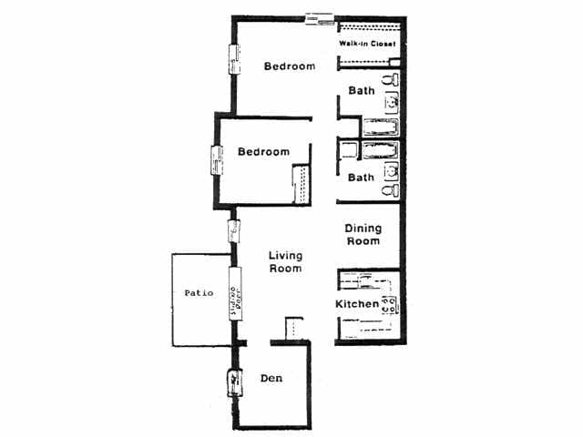 2BR/2BA - Concord