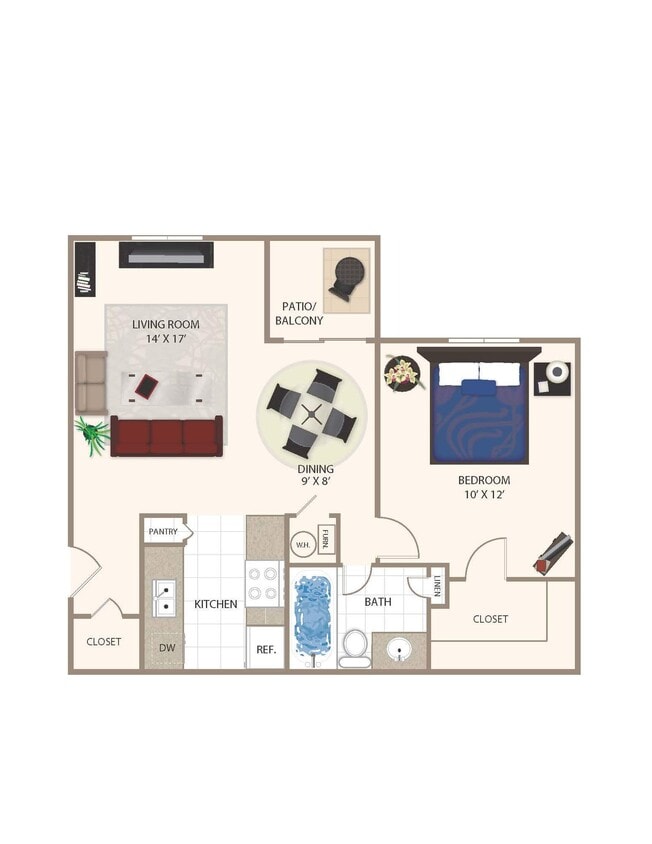 Floor Plan - Lake Freeman