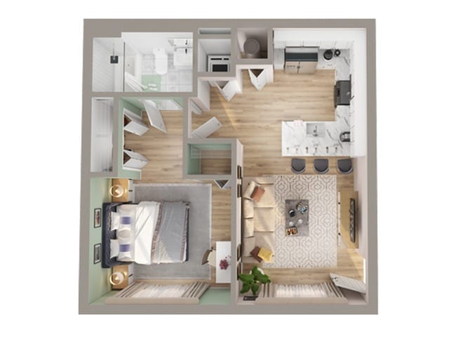 1 br 1 ba 652 - Biscayne