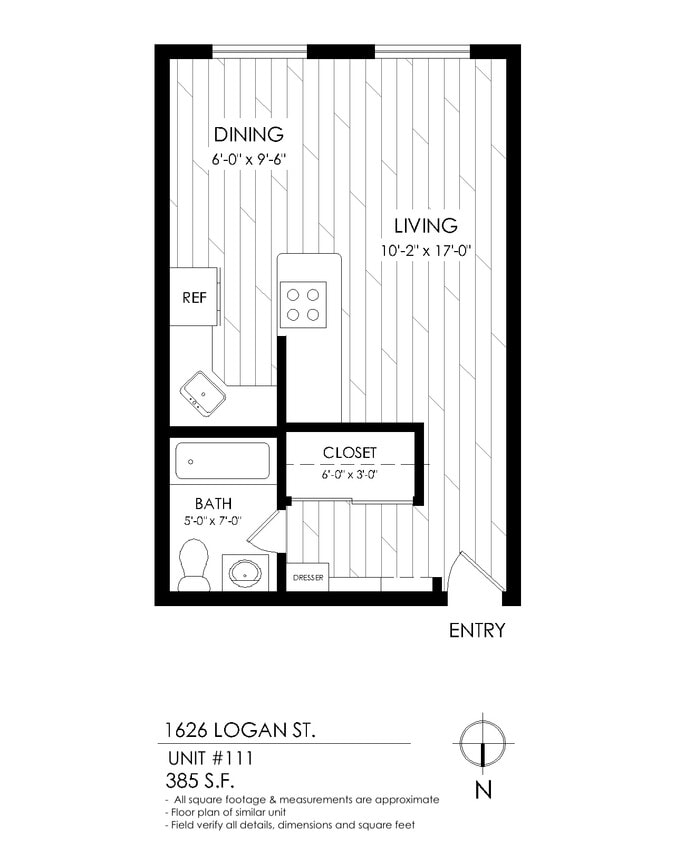 Floor Plan - Studio