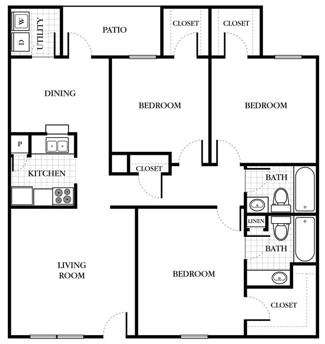 Floor Plan - C2-The Cambridge