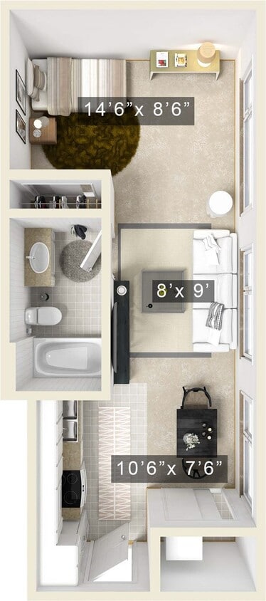 Floor Plan - Melrose