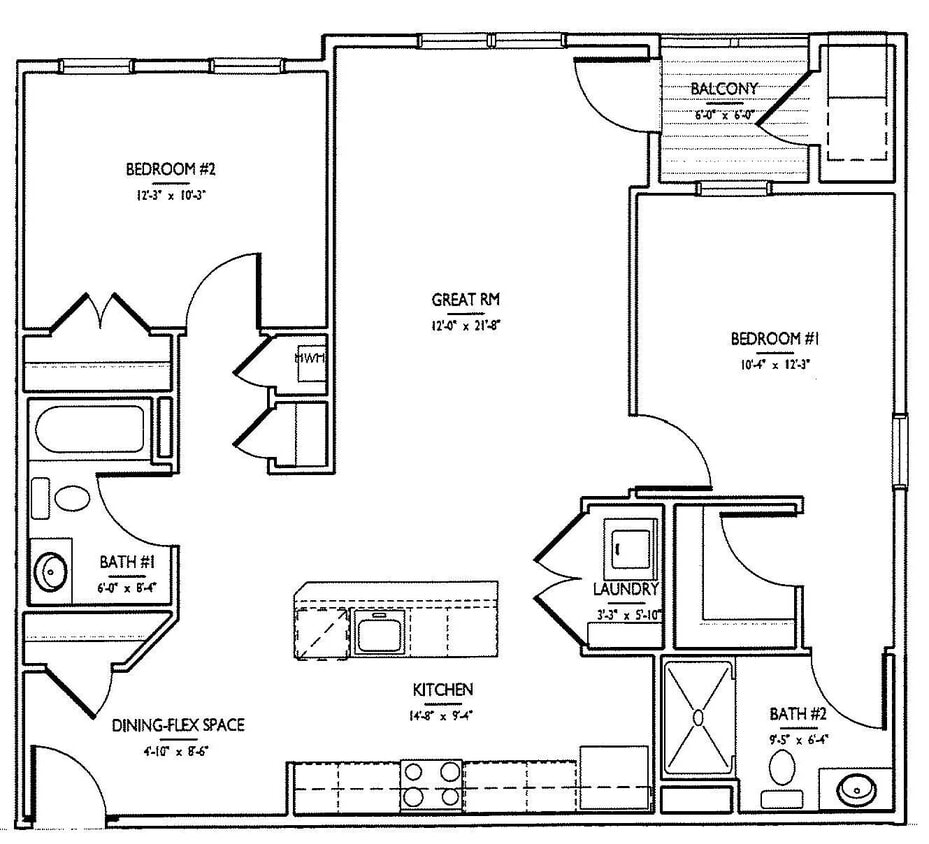 Floor Plan - Hadley