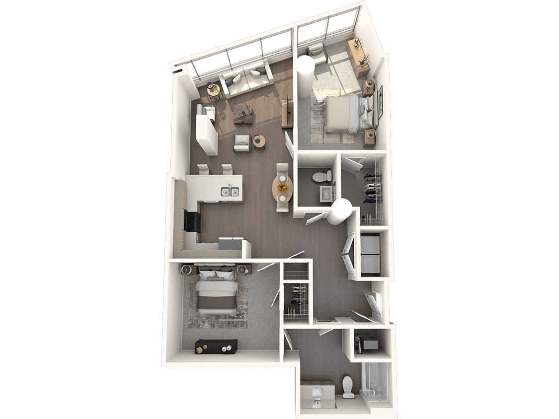 Floor Plan - Loft 209