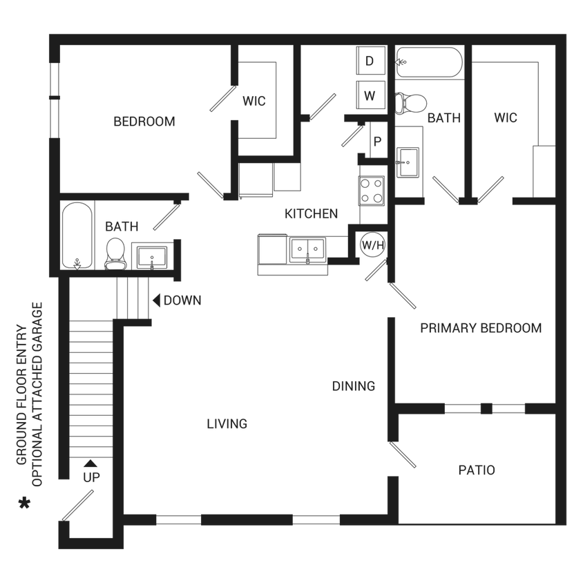 Floor Plan - Violet
