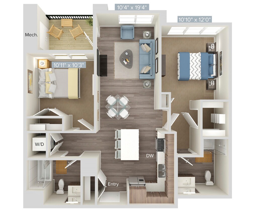 Floor Plan - B1-322-418
