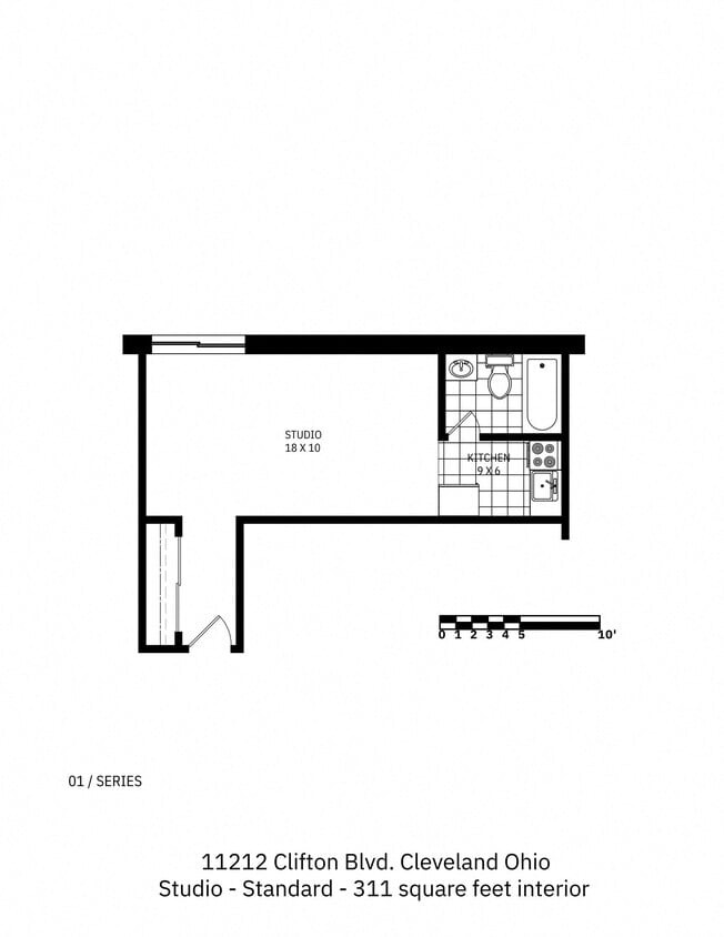 Floor Plan - Studio A