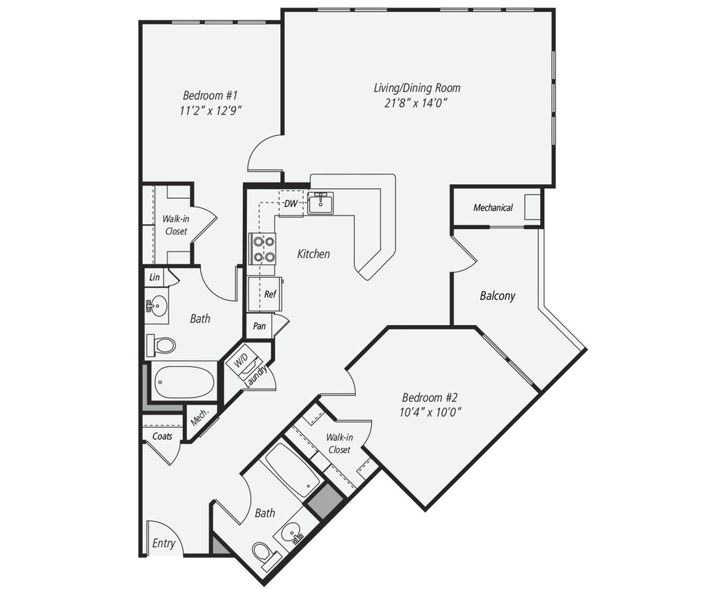 Floor Plan - B9-1288