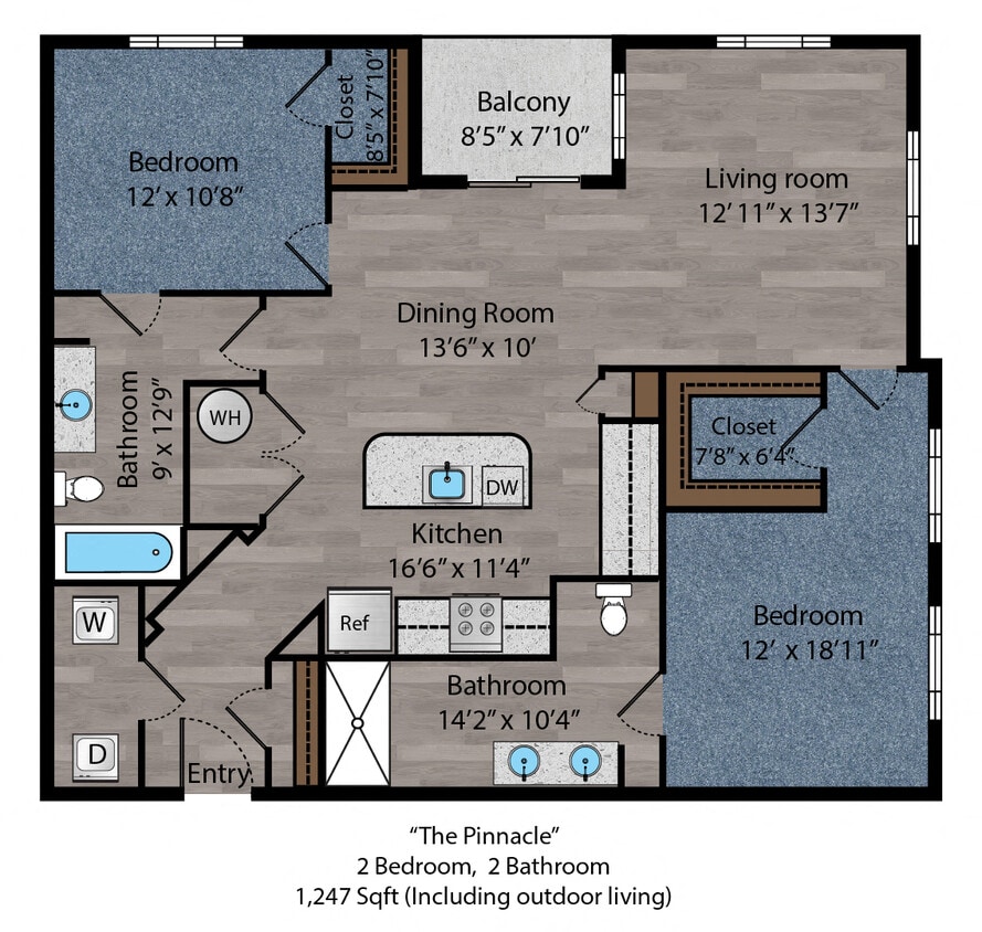Floor Plan - The Pinnacle