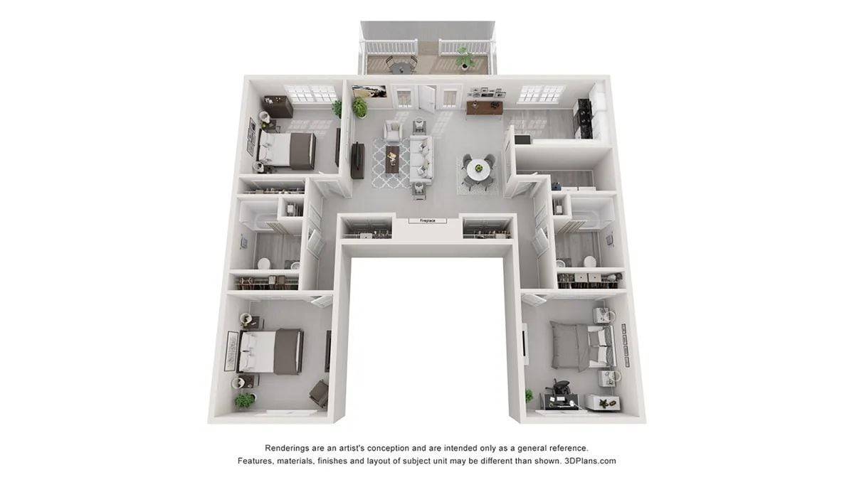 A 3D rendering of The Premier - The Premier