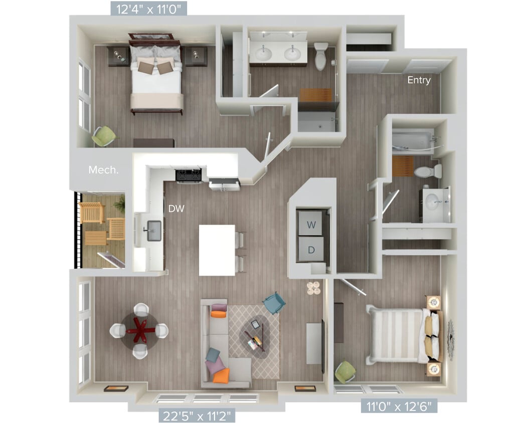 Floor Plan - B8-urb-1152