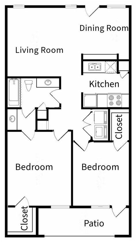 Floor Plan - The 804