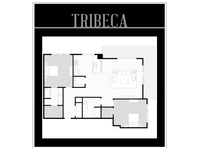 Floor Plan - 2 bedroom