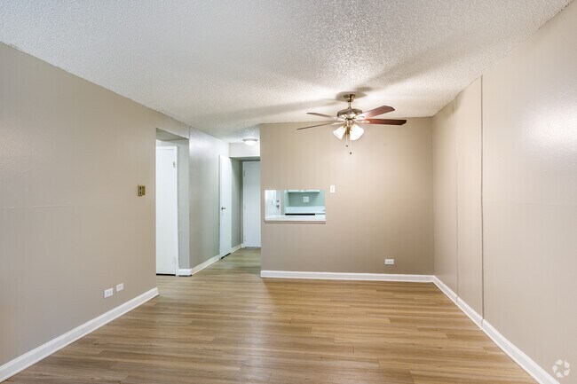 GA1 - 1BR, 1BA - 672SF - Living Room - Meridian at Cherry Creek
