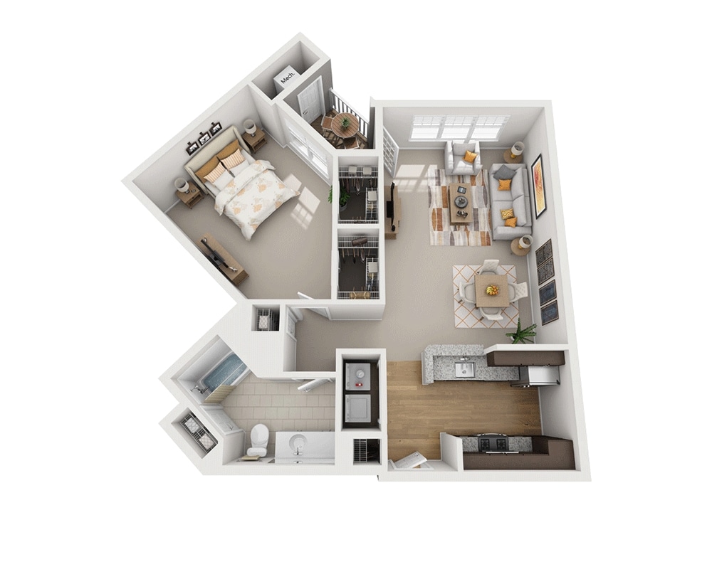 Floor Plan - Arbor Meadows (A1F/A1G/A1H)