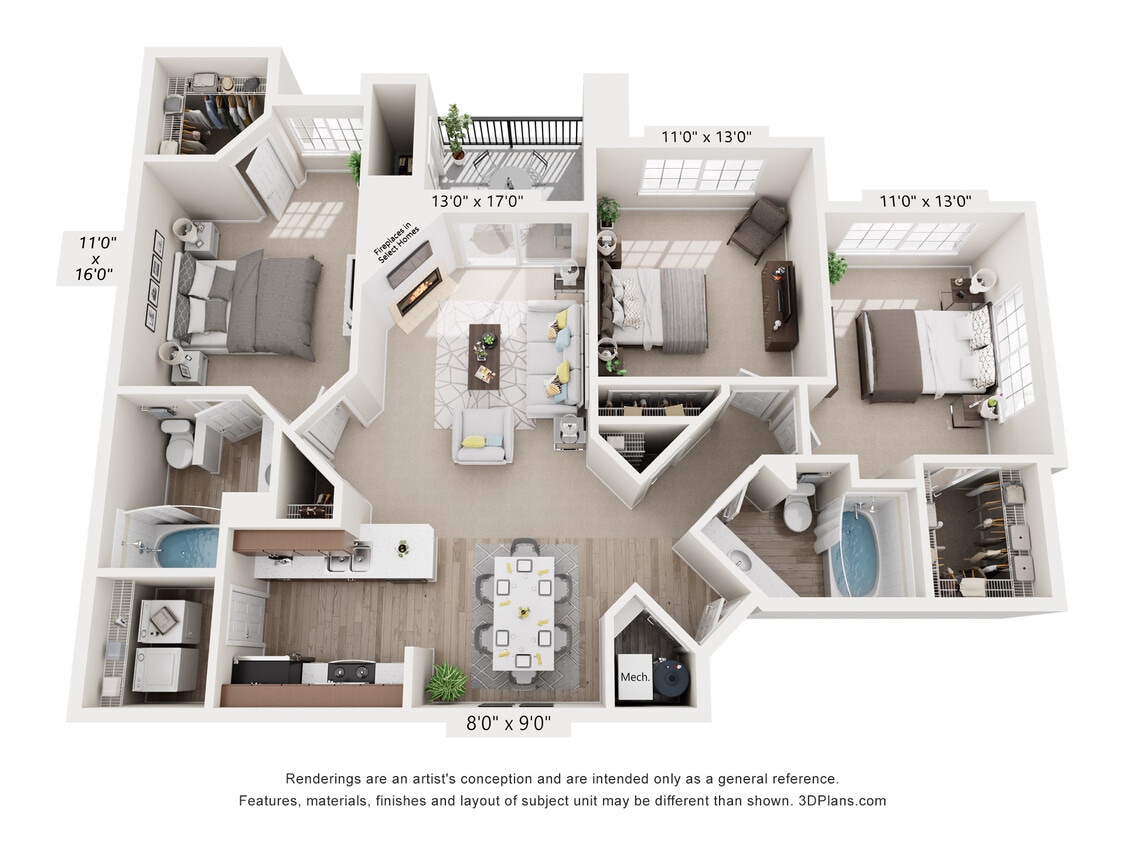 Floor Plan - Grizzly Bear