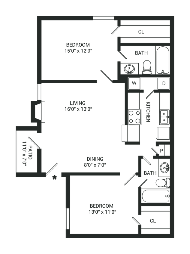 Floor Plan - Brook