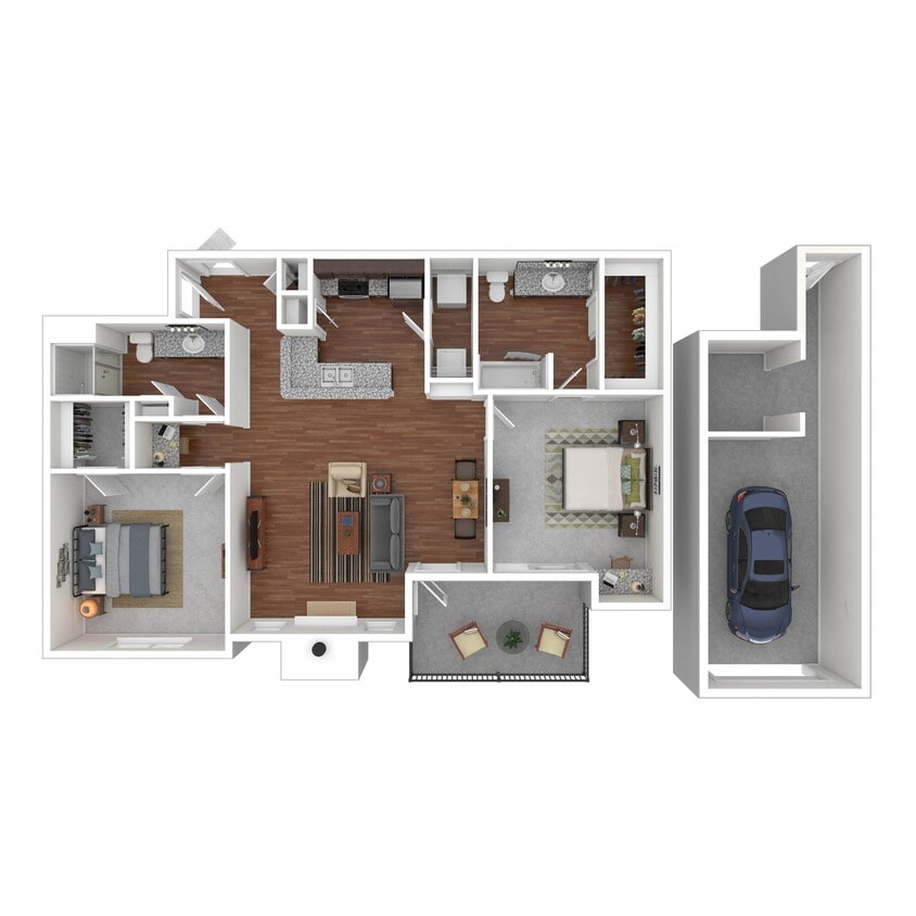 Floor Plan - 2B