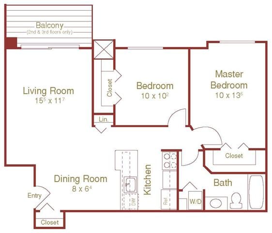 Floor Plan - Woodward Middle