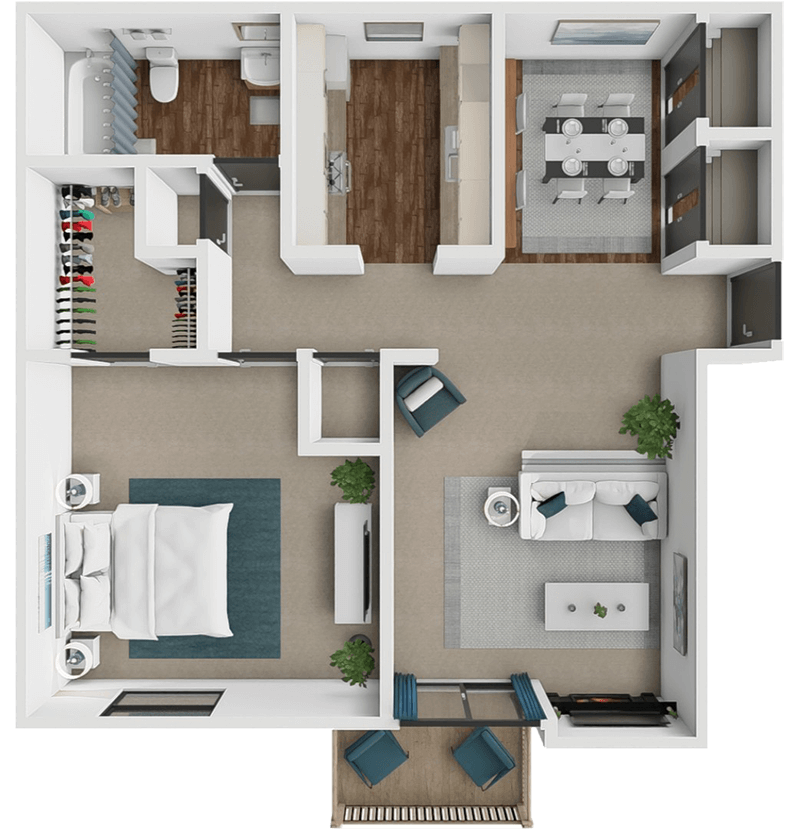 Floor Plan - The Elm