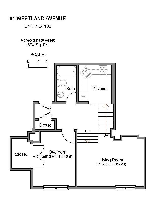 Floor Plan - 91 Westland-1 BD Large