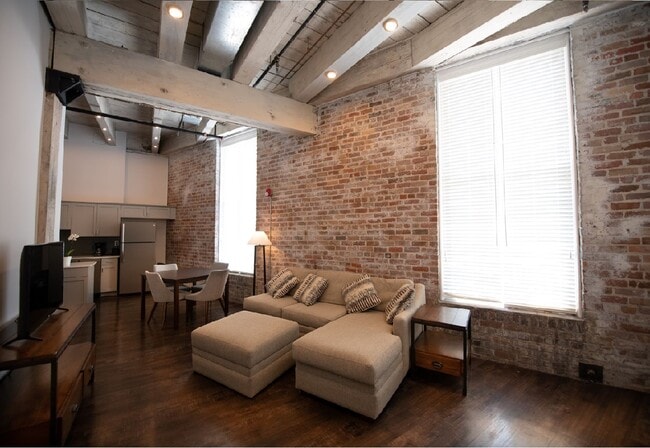 Living Room - Gotham Lofts