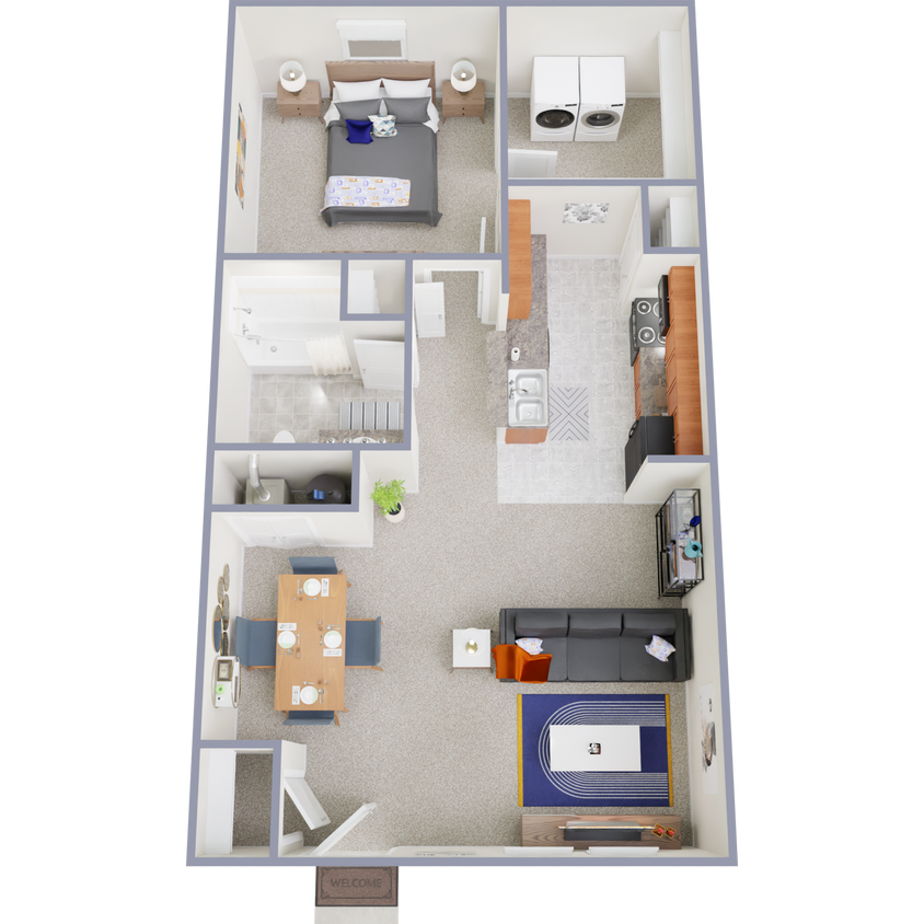 Floor Plan - The Hawthorn